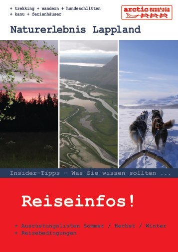 Reiseinfos Lappland - arctic-mountain-team