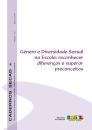 Gênero e Diversidade Sexual na Escola - Portal do Professor