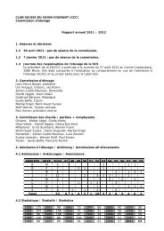 (CCC) Commission d'élevage Rapport annuel 2011 – 2012 1 ...