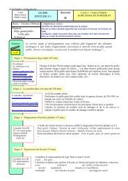 GUIDE D'ETUDE I-1