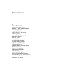 Massimiliano Bossini - Sei poesie (sullo scrivere)