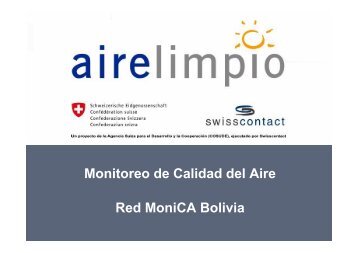 Monitoreo de Calidad del Aire Red MoniCA Bolivia - swisscontact