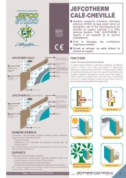 fis jefcotherm calÃ© chevillÃ© - JefcoSylco