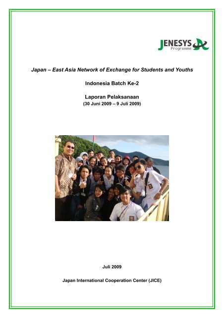 Japan â East Asia Network of Exchange for Students and Youths ...