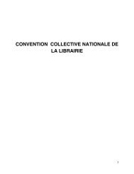 Convention collective nationale de la librairie