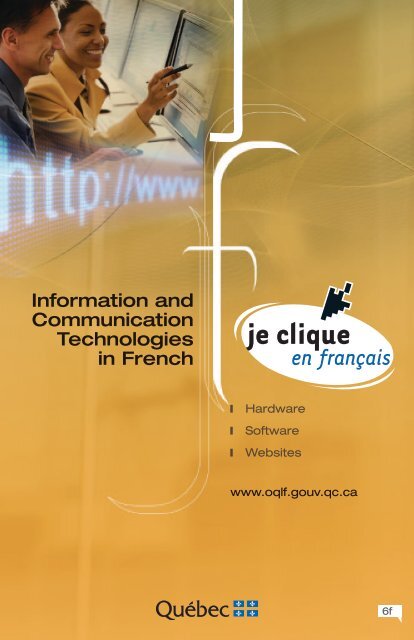 Information and Communication Technologies in French - Office ...