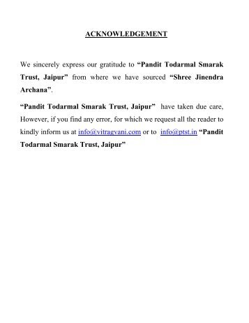 Pandit Todarmal Smarak Trust, Jaipur - Parla Jin Mandir