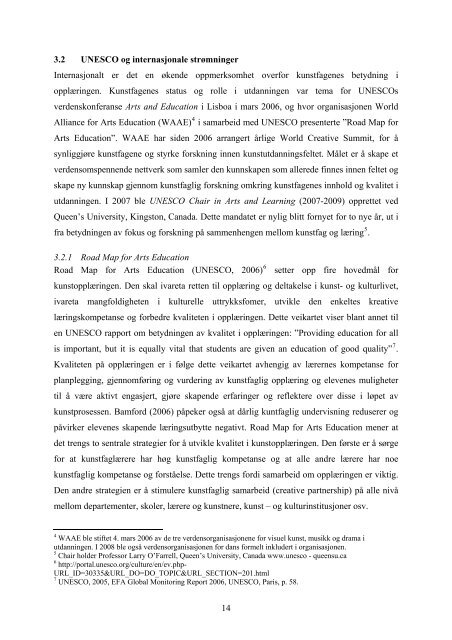 2009 Rapport: Kunst og kultur i opplæringen - Aud Berggraf Sæbø