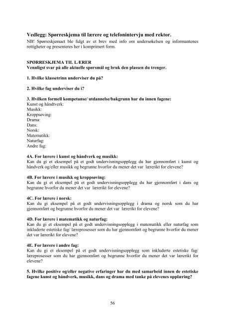 2009 Rapport: Kunst og kultur i opplæringen - Aud Berggraf Sæbø