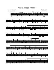 pdf score - Richard Yates Classical Guitar Transcriptions