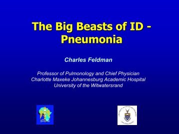 The Big Beasts of ID - Pneumonia - Charles Feldman