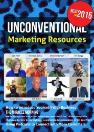 Unconventional Marketing Resources - Best of 2015