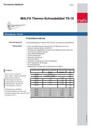 Technisches Merkblatt [PDF-Download] - Malfa Farben GmbH