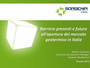 Sorgenia - Unione Geotermica Italiana