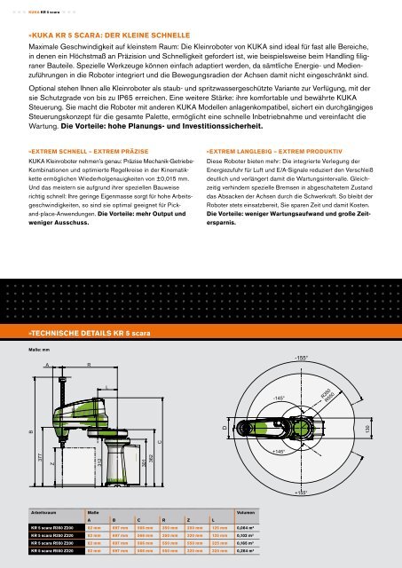 KR 5 scara - KUKA Robotics