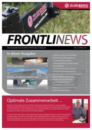 Optimale Zusammenarbeitâ€¦ - Zuidberg Frontline Systems