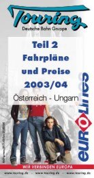 Informationen für Kunden - Deutsche Touring GmbH