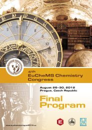 Special Symposium - 4th EuCheMS Chemistry Congress