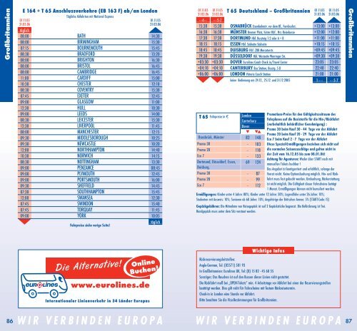 Fahrpläne - Deutsche Touring GmbH