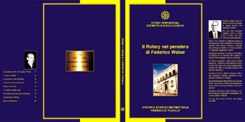 Il rotary nel pensiero di Federico Weber