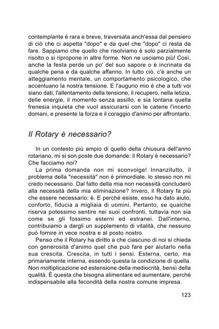 Il rotary nel pensiero di Federico Weber