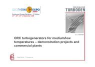 ORC turbogenerators for medium/low temperatures - Unione ...
