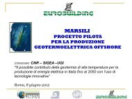 Il Progetto Marsili per sfruttare la geotermia off-shore nel Tirreno ...