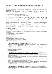 Compte rendu du 29 mai - Commune de Castillon du Gard