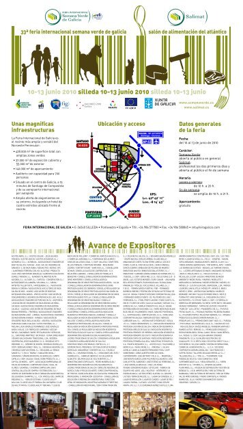 Avance de Expositores - Feira Internacional de Galicia