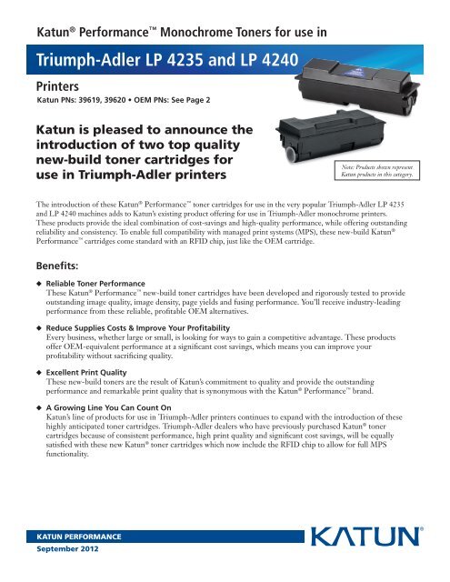 TRIUMPH ADLER - Smart Plus General Trading LLC