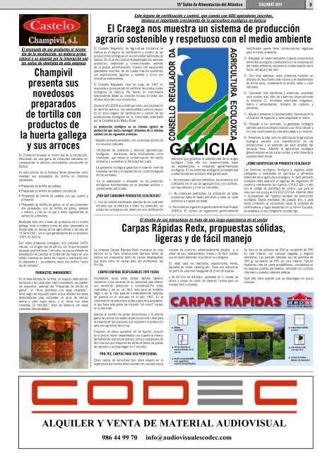 PeriÃ³dico / catÃ¡logo - Feira Internacional de Galicia