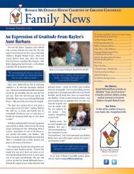 Family News - Ronald McDonald House Charities of Greater ...