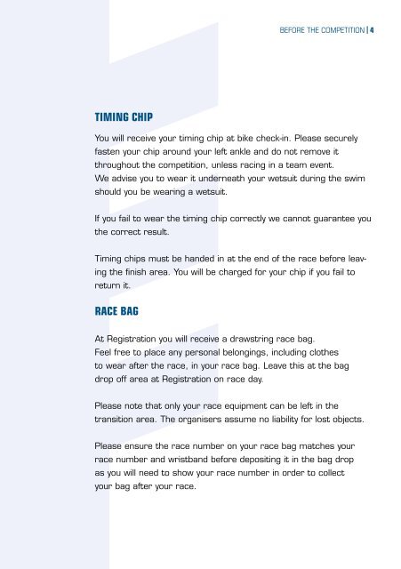 IPIC World Triathlon Abu Dhabi Athlete Guide