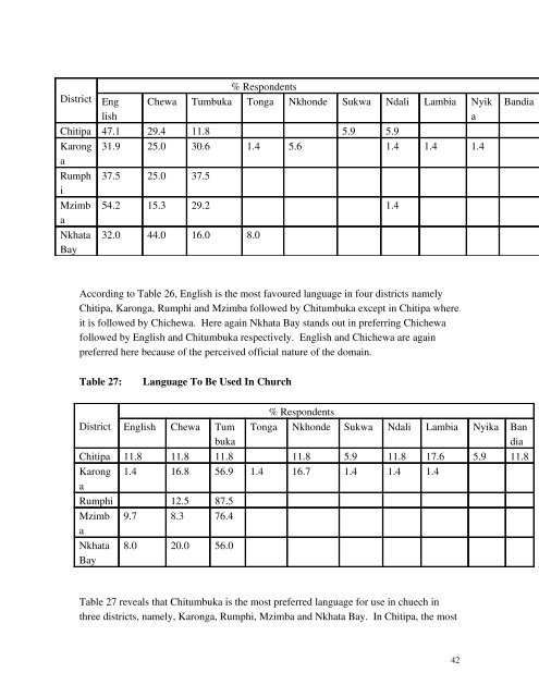 SOCIOLOLINGUISTIC SURVEYS - Centre for Language Studies