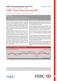 HSBC Poland Manufacturing PMI (English) - 1310