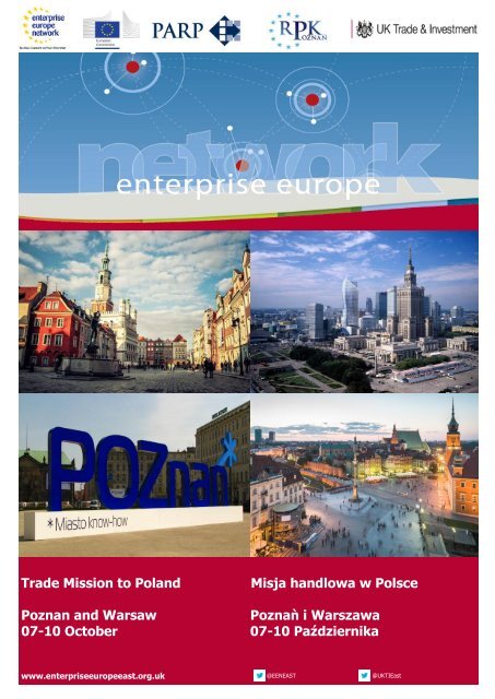 Trade Mission to Poland Misja handlowa w Polsce Poznan and ...