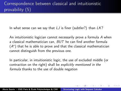 Structuring Logic with Sequent Calculus