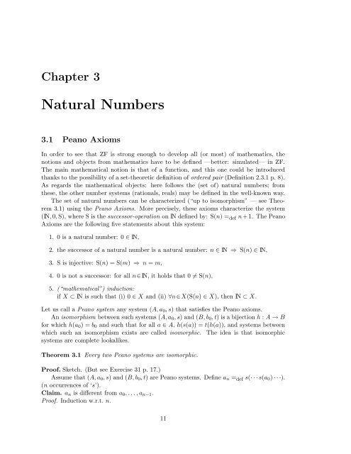 Zermelo-Fraenkel Set Theory