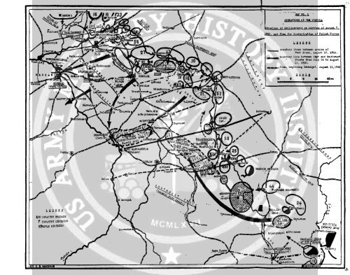 The Battle of Warsaw 1920 original maps - Pygmy Wars Home