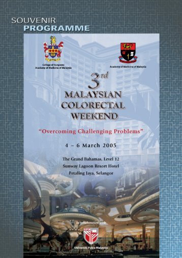 here - Malaysian Society of Colorectal Surgeons