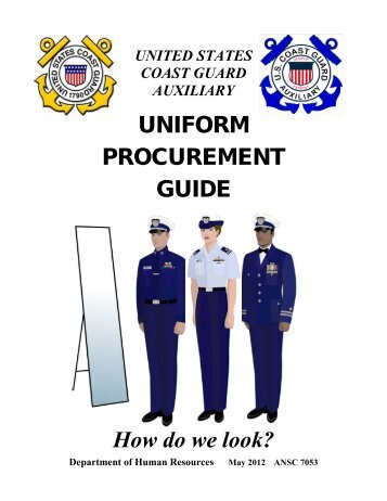 Auxiliary Uniform Procurement Guide - the Human Resources Web ...