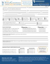 Exhibitor Registraion Form - CA-NV AWWA