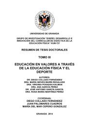 EDUCACIÓN EN VALORES A TRAVÉS DE LA EDUCACIÓN FÍSICA Y EL DEPORTE