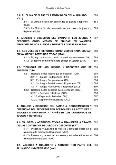 EDUCACIÓN EN VALORES A TRAVÉS DE LA EDUCACIÓN FÍSICA Y EL DEPORTE