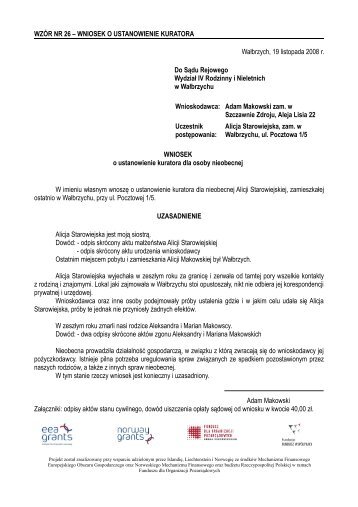 Opłatapodpis Osoby Wnosz