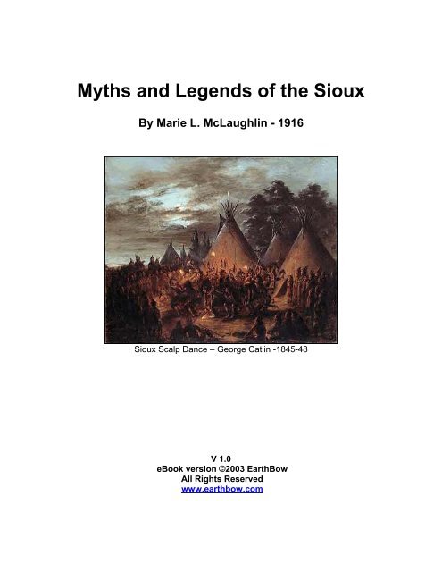 Myths and Legends of the Sioux