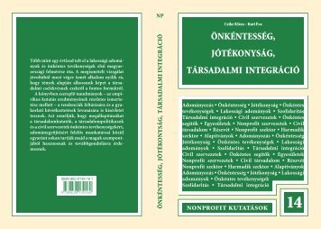 ÃNKÃNTESSÃG, JÃTÃKONYSÃG, TÃRSADALMI INTEGRÃCIÃ - MEK