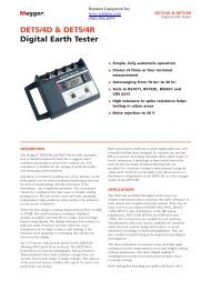 DET5/4D & DET5/4R Digital Earth Tester - Reptame
