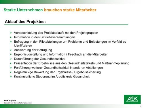 Praxisforum A - Institut fÃƒÂ¼r Betriebliche GesundheitsfÃƒÂ¶rderung BGF ...