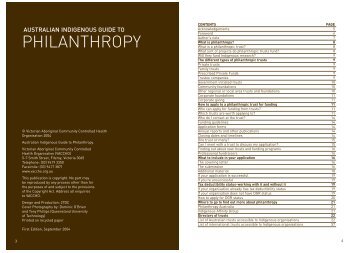 Australian indigenous guide to philanthropy.pdf - kaleidoscope2007